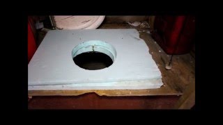 Howto Make a Warm Winter Outhouse Seat Tutorial [upl. by Ayatahs542]