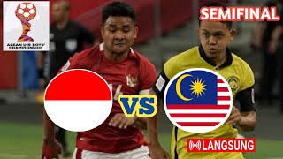 🔴 Siaran Langsung Indonesia U19 vs Malaysia U19  AFF U19 Championship 2024 [upl. by Rivi]