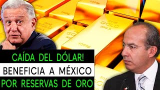 RESERVAS DE ORO DE MÉXICO TIENEN ENORMES GANANCIAS [upl. by Desireah]