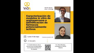 Caracterización de modelos in vitro de angiosarcoma [upl. by Werdnael]