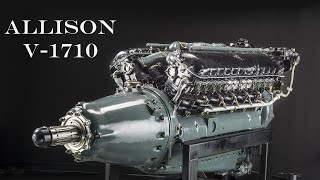 Allison V1710  A LiquidCooled American WWII Warhorse [upl. by Zile]