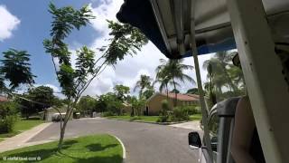 Driving in the Butler Village at Sandals Grande Riviera Jamaica AllInclusive Resort [upl. by Buttaro]