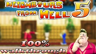 Neighbours From Hell 4  ALL Episodes 100 walkthrough [upl. by Daughtry388]