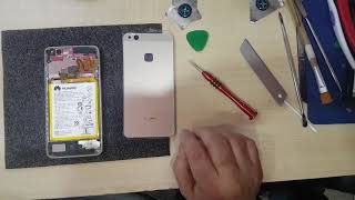 Huawei P10 lite Back Glass amp Fingerprint Replacement [upl. by Alyn]