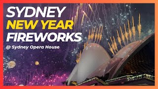 Sydney New Year Fireworks 2024 [upl. by Alaunnoif]