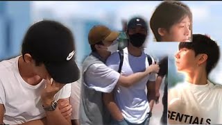 Monsta x Members being funny and tearful on Shownus enlistment day [upl. by Nnaihs468]