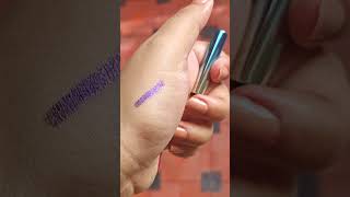 Swiss Beauty Holographic Eyeliner Milkyway review [upl. by Otina]