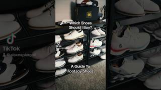 A Guide To FootJoy Shoes FootJoy 1ShoeInGolf GolfShoes [upl. by Lindly]