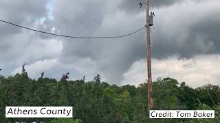 NWS confirms EF1 tornado touched down in Athens County during Saturdays storms [upl. by Jerrold]