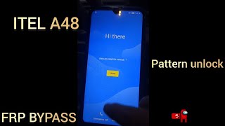 ITEL A48 FRP BYPASShard reset  unlock pattern [upl. by Latreece]