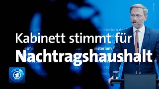 Investitionen in den Klimaschutz Kabinett beschließt umstrittenen Nachtragshaushalt [upl. by Alurd]