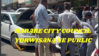 HARARE CITY COUNCIL YORWISANA NE PUBLIC [upl. by Auqemahs]