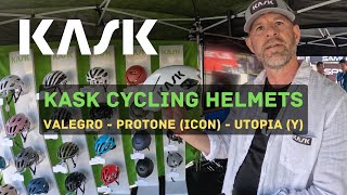 KASK Helmets  UTOPIA Y  PROTONE ICON  VALEGRO  And More [upl. by Yllak]