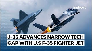 F35 vs J35 China’s Technological Advancements Narrow Gap with the US  InShort [upl. by Lundell]