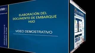 Documento de Embarque para Carga Consolidada [upl. by Eirac]