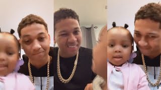 Lil Bibby’s Little Cousin Really Slapped His Phone Camera 😂😂😂 [upl. by Ailsa]