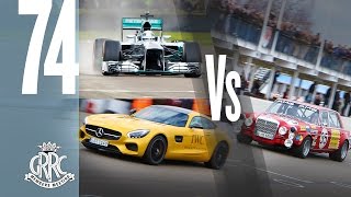 F1 v AMG GT v Red pig Shootout  IWC Moment [upl. by Ahsiad]