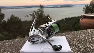 SHIMANO STRADIC 2500 FL 2019 REVIEW AND TEST [upl. by Milzie200]