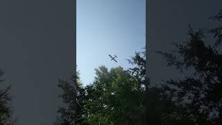 crop duster keeps flying over organic farm and just over tree lines and houses [upl. by Comethuauc]