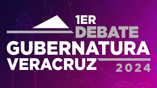 Primer Debate a la Gubernatura de Veracruz 2024 [upl. by Cindy]