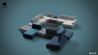 Musterring Sofa  MR 9420 [upl. by Lodmilla]