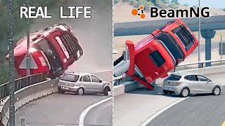 Accidents Based on Real Life Incidents  Beamngdrive  32 [upl. by Oer]