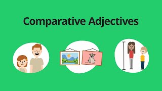 Comparative Adjectives – English Grammar Lessons [upl. by Louanna]