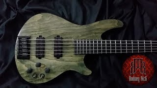 Schecter Apocalypse Bass Demo  Review [upl. by Merl]