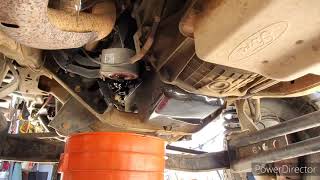 Ford Econoline Gas Engine Oil Change [upl. by Irabaj659]