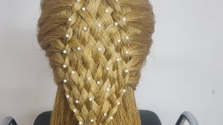 Bridal hair styling hairstylingbridenew2024 [upl. by Grange]