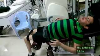 Spinal Cord Injury Recovery 2016  Paraplegic  T12 Incomplete  Jan to July 2016 [upl. by Anahsal]