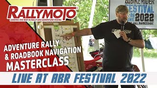 ROADBOOK MASTERCLASS LIVE ABR [upl. by Ariet]