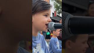 3yearold SINGER steals the show [upl. by Kenward]