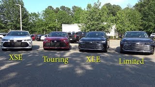 2019 Avalon Part 1 Comparing all models  how to pick your trim level [upl. by Haldeman]