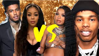 BLUEFACE SUPPORTS TESEHKI CHRISEAN FLIRTS WITH LIL BABY IN RESPONSE  WHY IS CHRISEAN SO PETTY [upl. by Kiri]