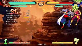 DBFZ Android 21 Labcoat loop combo [upl. by Ludvig]