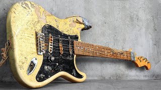 Fender Stratocaster  Old Guitar Restoration [upl. by Ayaj]