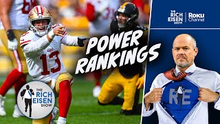 Rich Eisen Reveals His Always Controversial NFL Power Rankings for Week 2  The Rich Eisen Show [upl. by Rosenkranz]