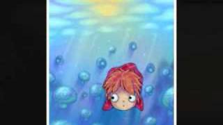 ponyo theme song fishy in the sea [upl. by Irved598]