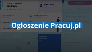 Ogłoszenie Pracujpl – z czego się składa [upl. by Ddarb321]