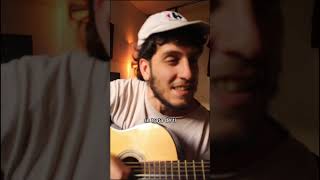 HACIENDO UNA DE JORGE DREXLER jorgedrexler universosparalelos cover guitarra mendoza musica [upl. by Dowell846]