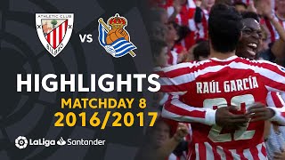 Resumen de Athletic Club vs Real Sociedad 32 J08 20162017 [upl. by Fanechka396]