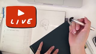 Live Part 1 Muji Planner Decorating [upl. by Adnulahs629]