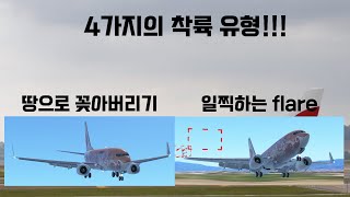 infinite flight당신이 착륙하는 4가지 방식 정리 [upl. by Kitrak743]