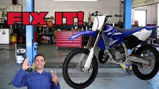 Yamaha YZ125 Bogs Hesitates When Accelerating [upl. by Aytac80]