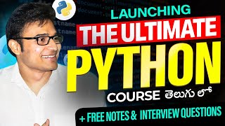 Launching The Ultimate Python Course  Ravindrababu Ravula [upl. by Sackville702]