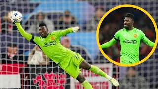 André Onana Best saves for Manchester United In 2024 [upl. by Orthman]