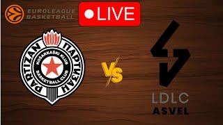 🔴 Live Partizan vs LyonVilleurbanne  EuroLeague 20232024  Live Play by Play Scoreboard [upl. by Muhan]