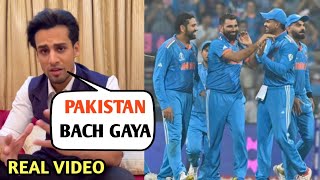 Pakistan fan momin saqib shocking statement after india win semi vs newzealand [upl. by Akital904]