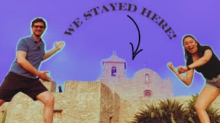 We Stay at a 300 Year Old Spanish Fort in Goliad TX Presidio la Bahia  TRAVEL VLOG  Unique TX [upl. by Ilzel674]